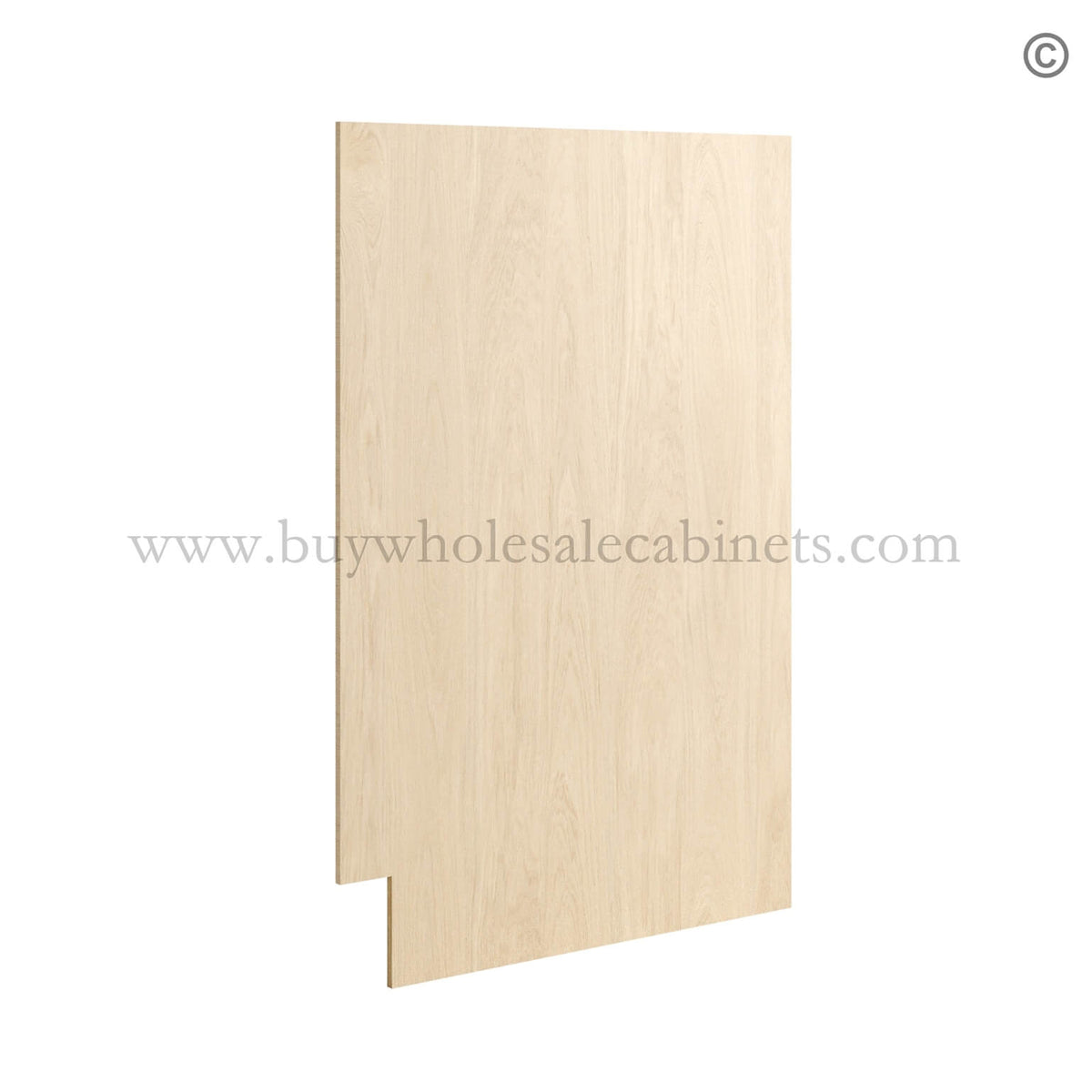 Unfinished Shaker Base Skin Veneer