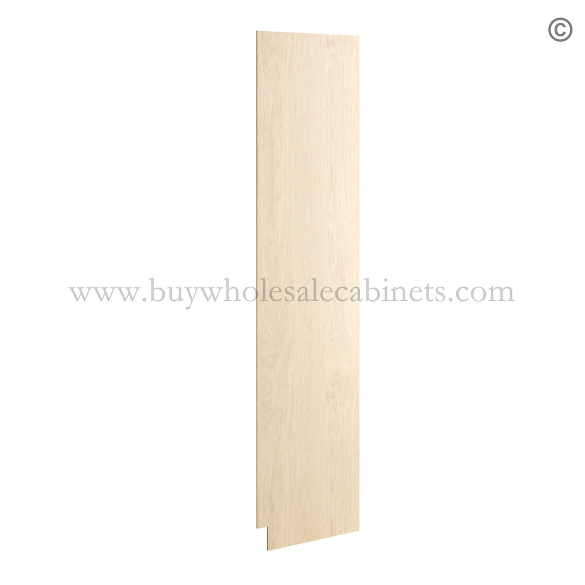 Unfinished Shaker Tall Skin Veneer