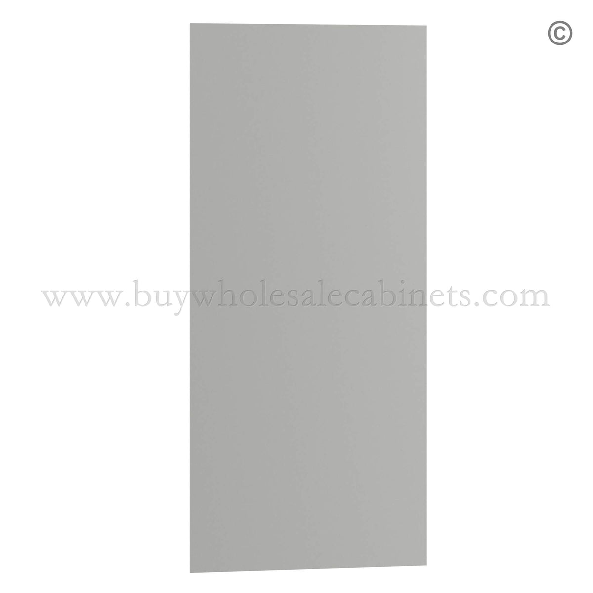 Dorian Gray Shaker 1/2″ Island Panel