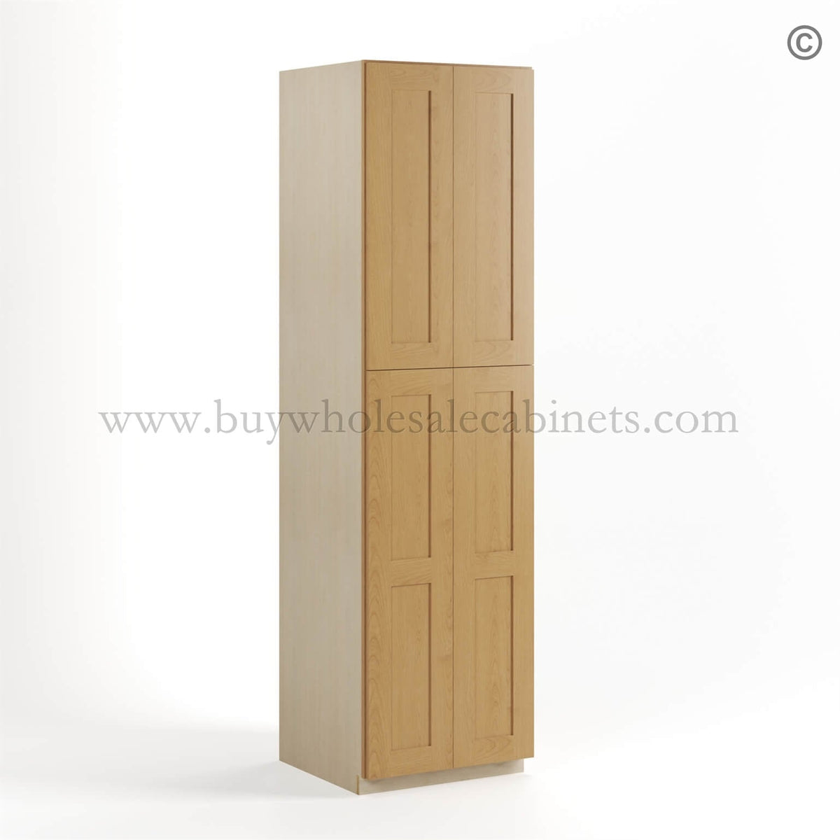 Treasure Chest Shaker 24″ W Utility Pantry Cabinet