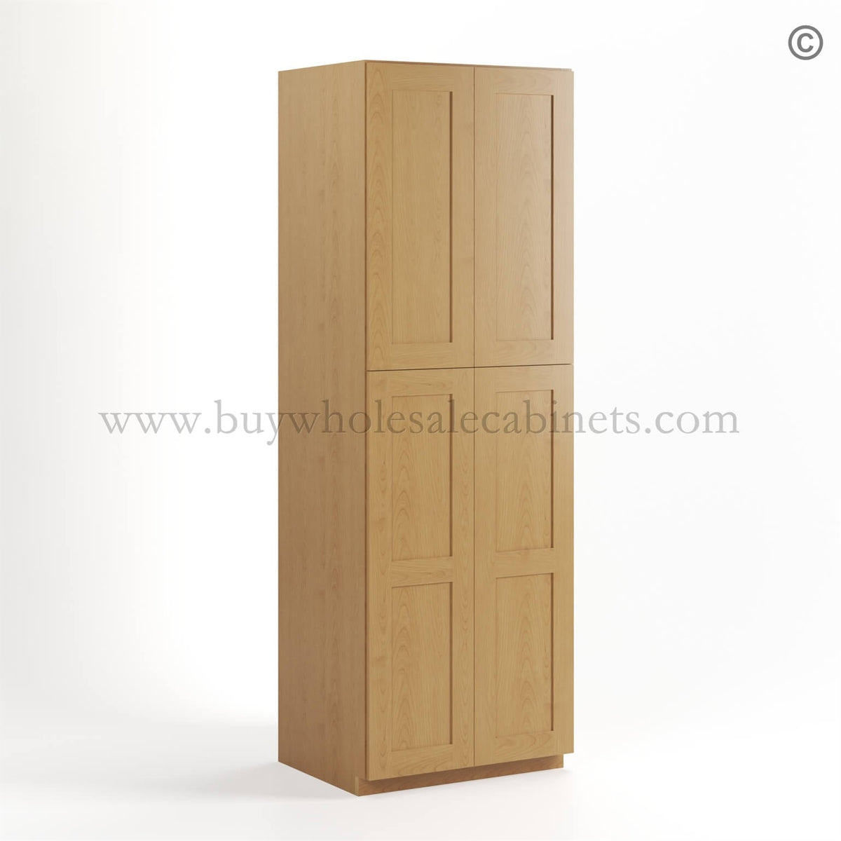 Treasure Chest Shaker 30″ W Utility Pantry Cabinet