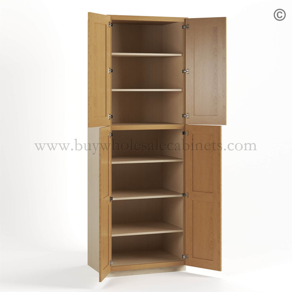 Treasure Chest Shaker 30″ W Utility Pantry Cabinet