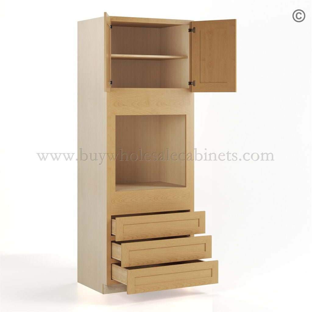 Treasure Chest Shaker 33″ W Oven Pantry Cabinet