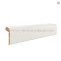 Frameless Pearl White Outside Corner Molding