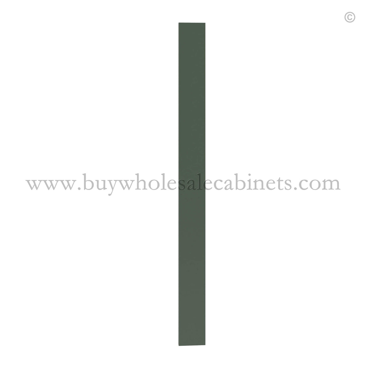 Slim Shaker Green Cabinet Fillers