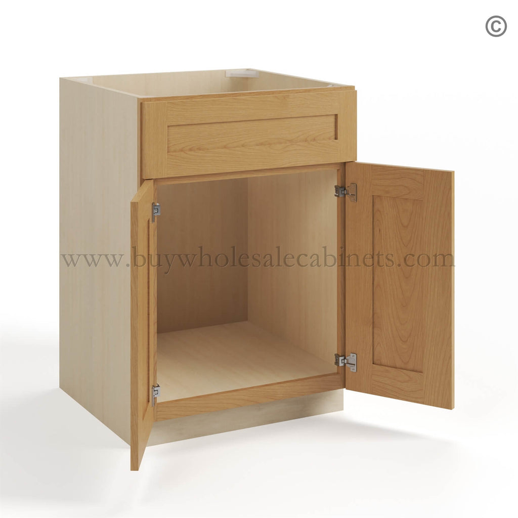 Treasure Chest Shaker Single Vanity Sink Base Cabinet