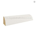 Frameless Pearl White Quarter Round Molding