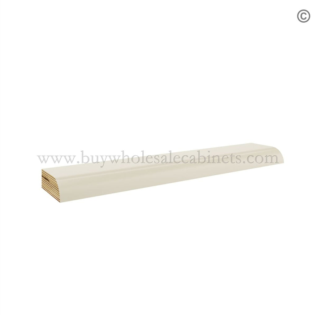 Frameless Ivory White Scribe Molding