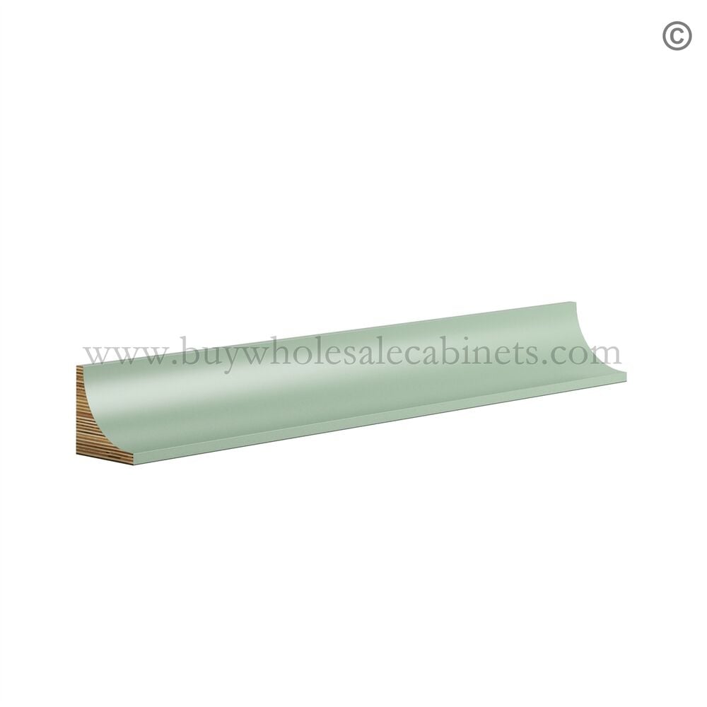Jade Green Shaker Inner Corner Molding (96″)
