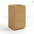 Treasure Chest Shaker Vanity Three Drawer Base Cabinet