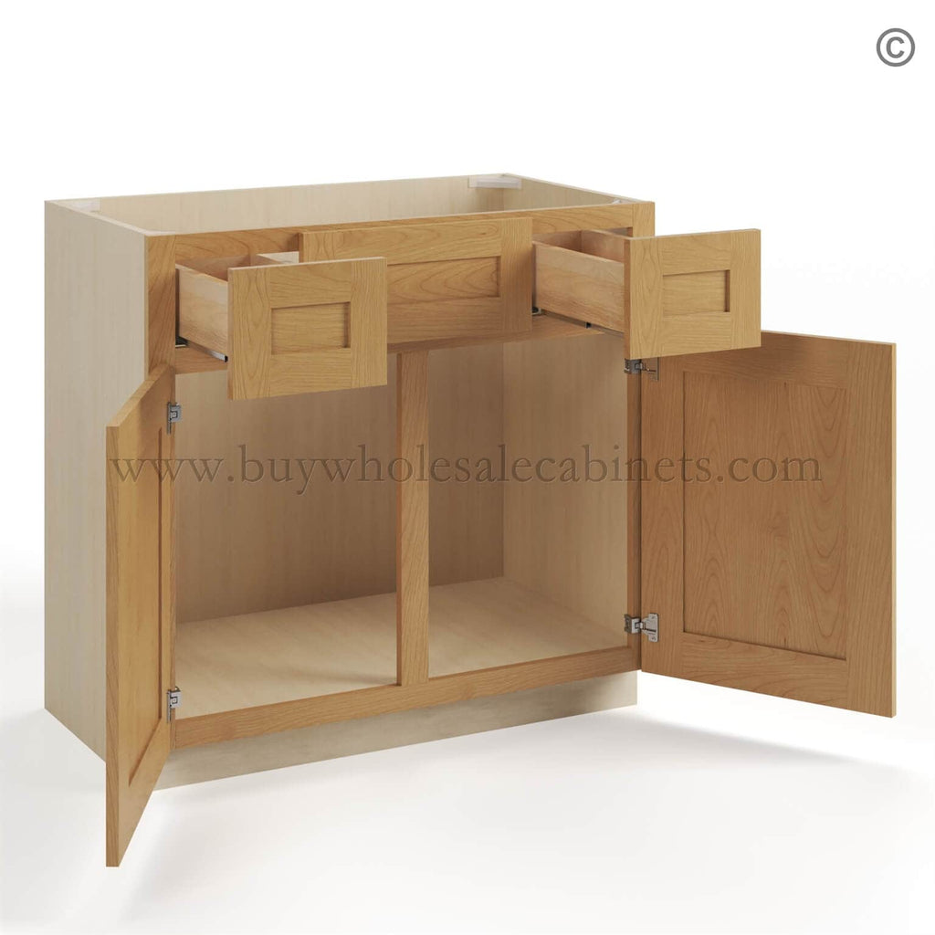 Treasure Chest Shaker Vanity Combo Cabinet