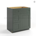 Green Shaker 30″ W Vanity Combo with Drawers