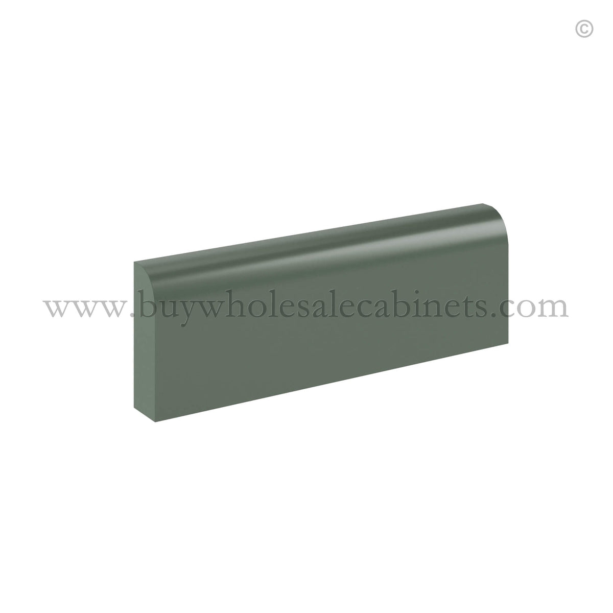 Slim Shaker Green Scribe Molding