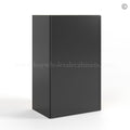 Slim Black Shaker 30″H Single Door Wall Cabinet