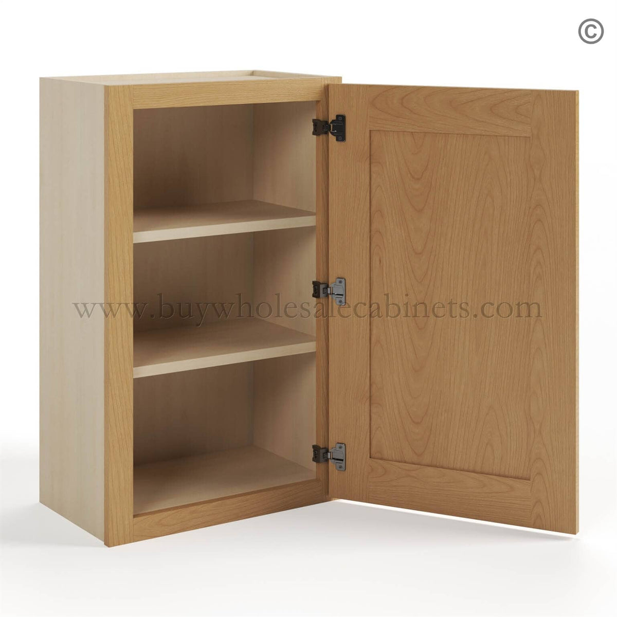 Treasure Chest Shaker 30″ H Single Door Wall Cabinet