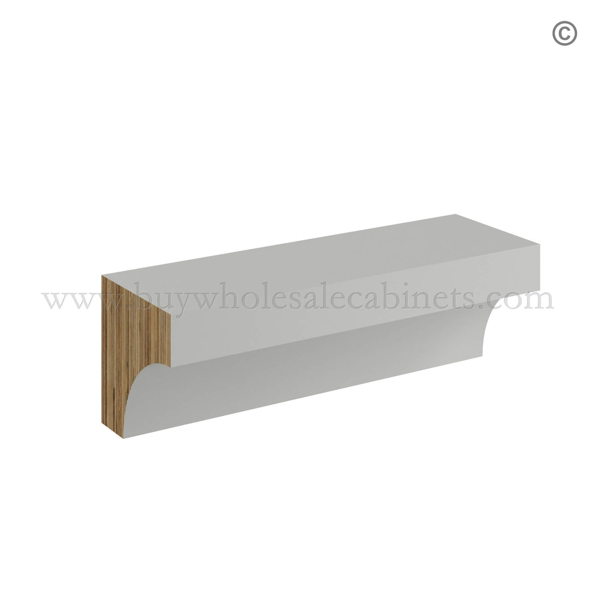 Dorian Gray Shaker Cove Molding