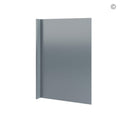 Gray Shaker Dishwasher Return Panel