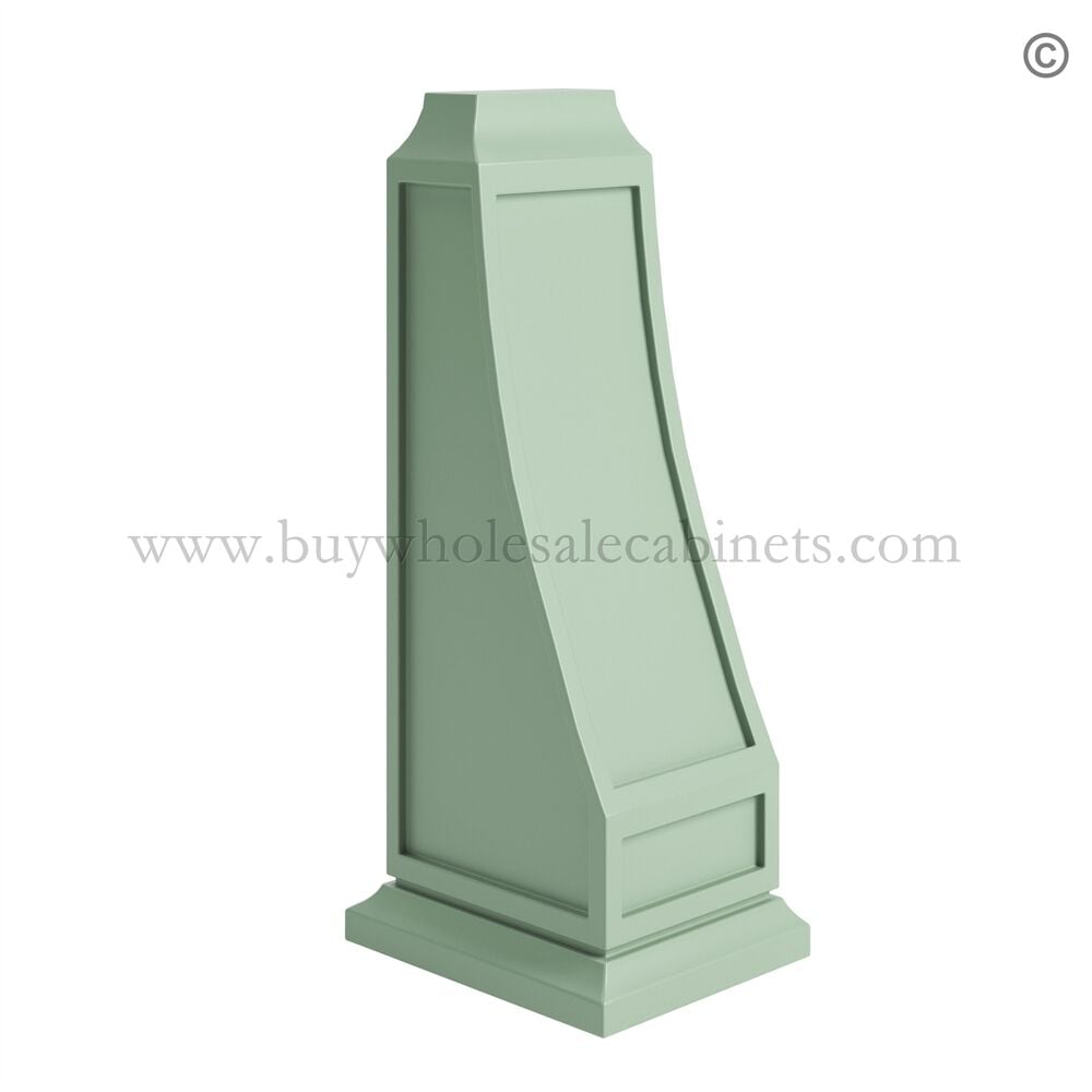 Jade Green Shaker Corbel – 6″W X 12″H X 5″D