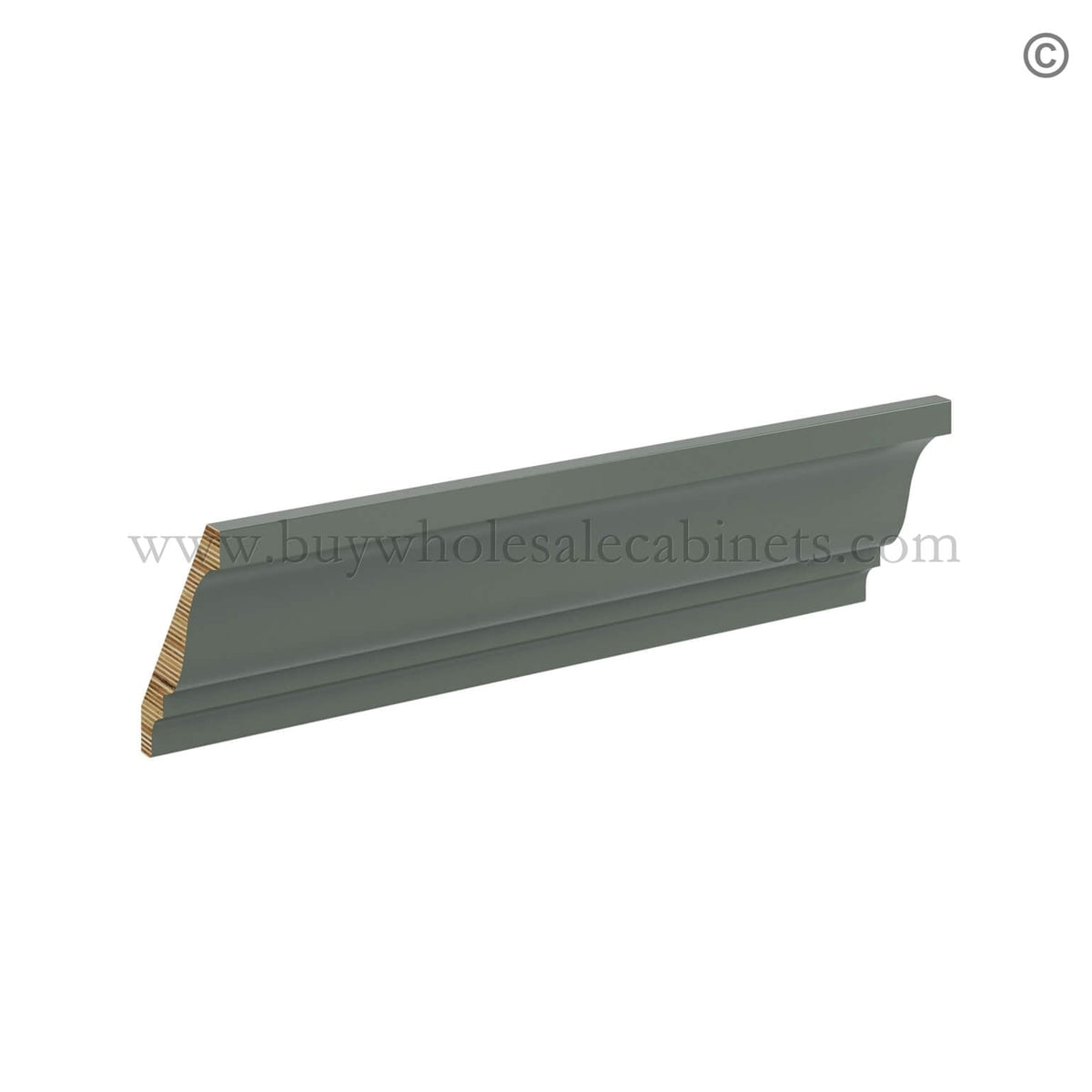 Green Shaker Decorative Moulding