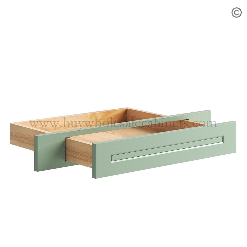 Jade Green Shaker Knee Drawer
