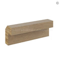 Rustic Wood Shaker Angle Light Rail Moulding