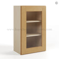 Treasure Chest Shaker 30″ H Single Door Wall Cabinet with Glass Door