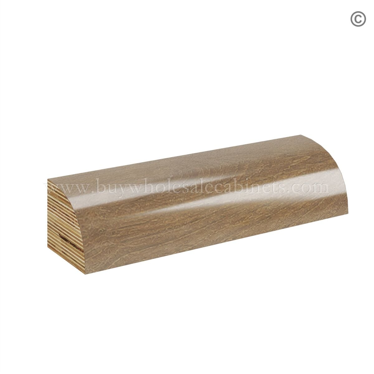 Rustic Wood Shaker Shoe Moulding
