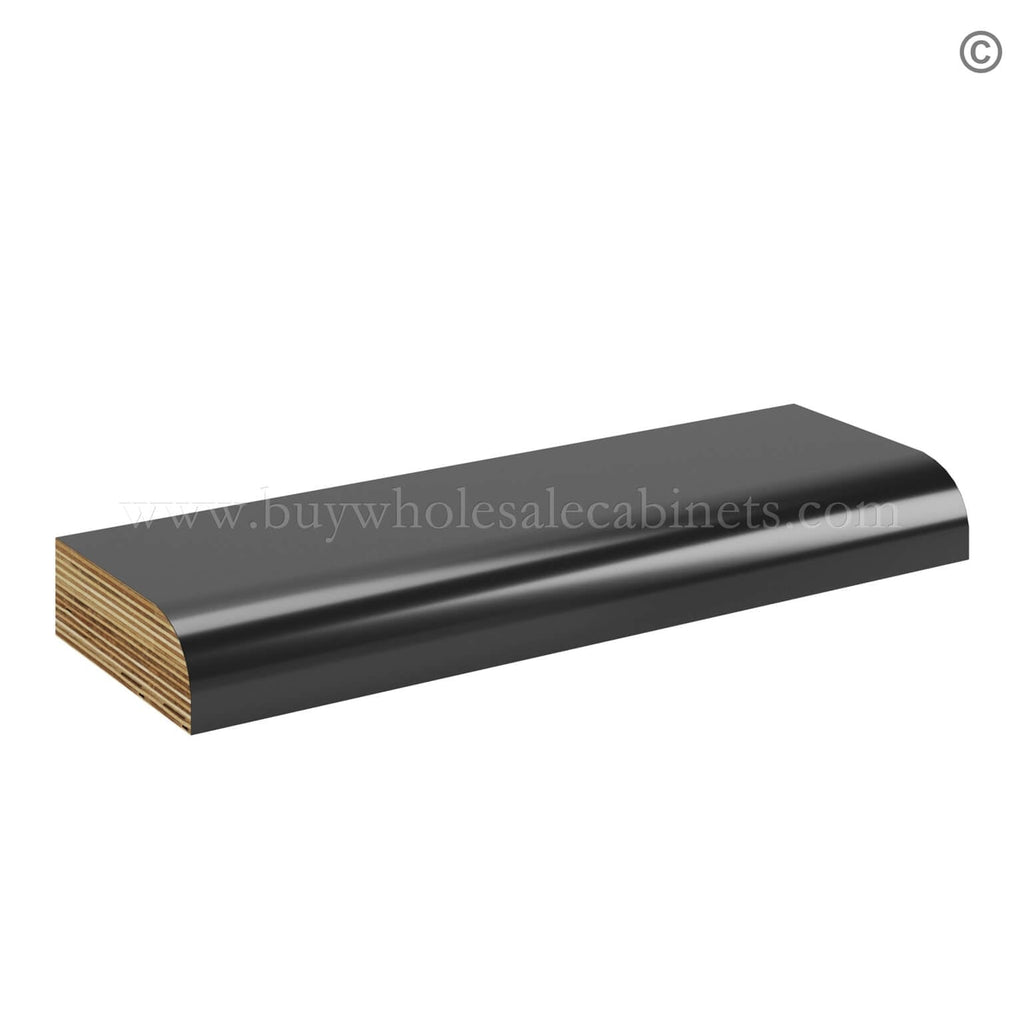 Black Shaker Scribe Moulding