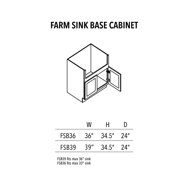 Jade Green Shaker Farm Sink Base Cabinet