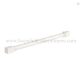 Charleston White Raised Panel Classic Decorative Leg