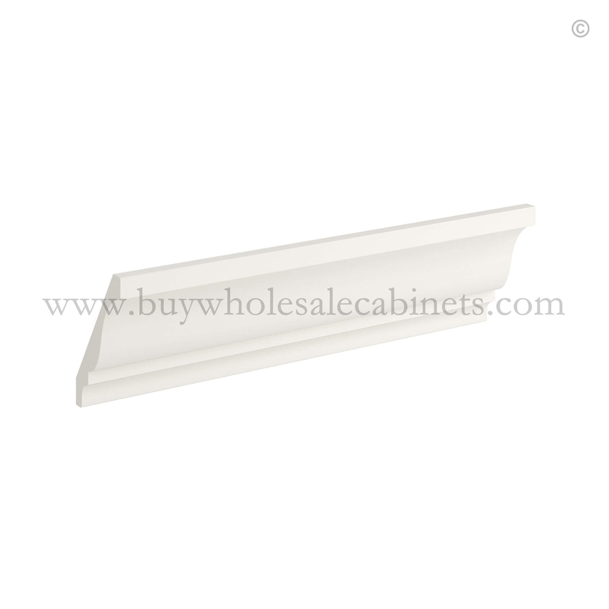 Charleston White Raised Panel Decorative Moulding