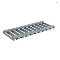 Gray Shaker Glass Holder
