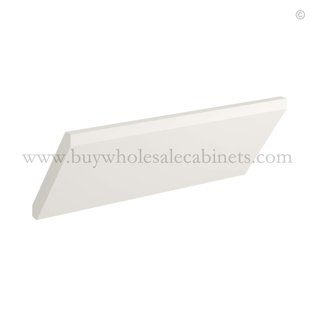 Charleston White Raised Panel Angle Crown Moulding