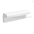 White Shaker Angle Light Rail Moulding