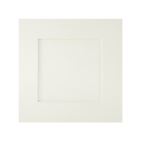 Frameless Pearl White Sample Door