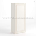 Charleston White Raised Panel 42″ H Single Door Wall Cabinet