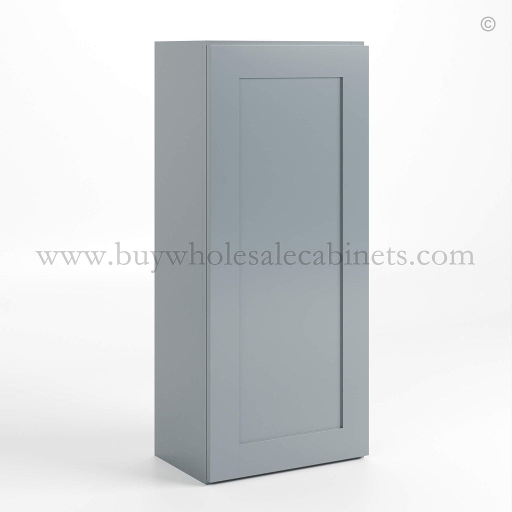 Gray Shaker 42″ H Single Door Wall Cabinet