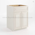 Charleston White Raised Panel Sink Base 27”