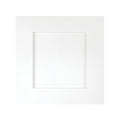 Frameless Modern White Shaker Sample Door
