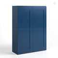 Navy Blue Shaker 42″ H Double Door Wall Cabinet