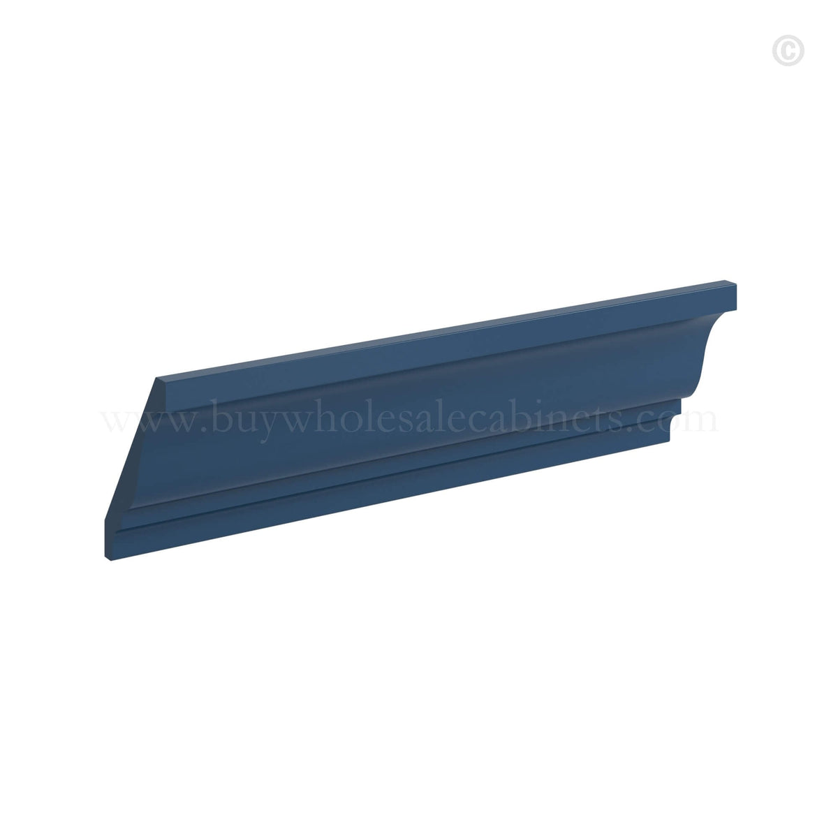 Navy Blue Shaker Decorative Moulding