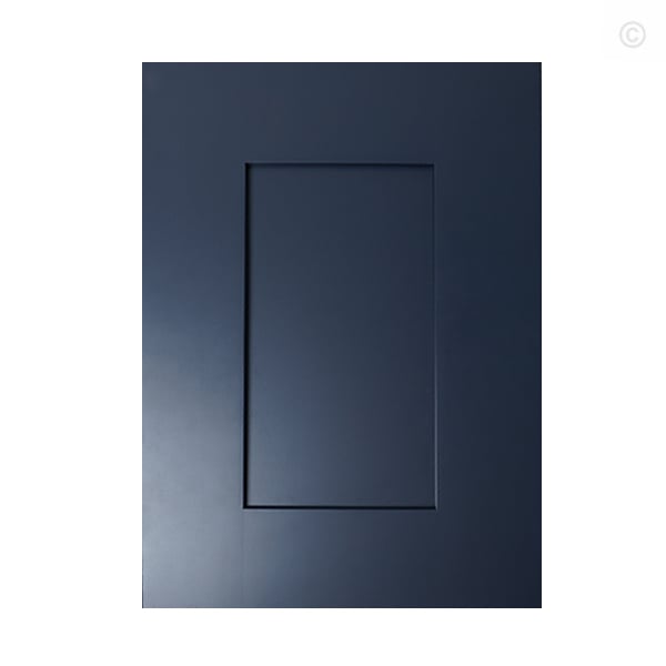 Navy Blue Shaker Sample Door
