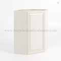 Charleston White Raised Panel 24″ Diagonal Corner Wall Cabinet