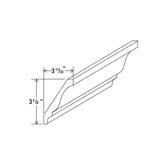 Black Shaker Decorative Moulding