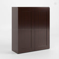 Shaker Espresso 36″ H Double Door Wall Cabinet