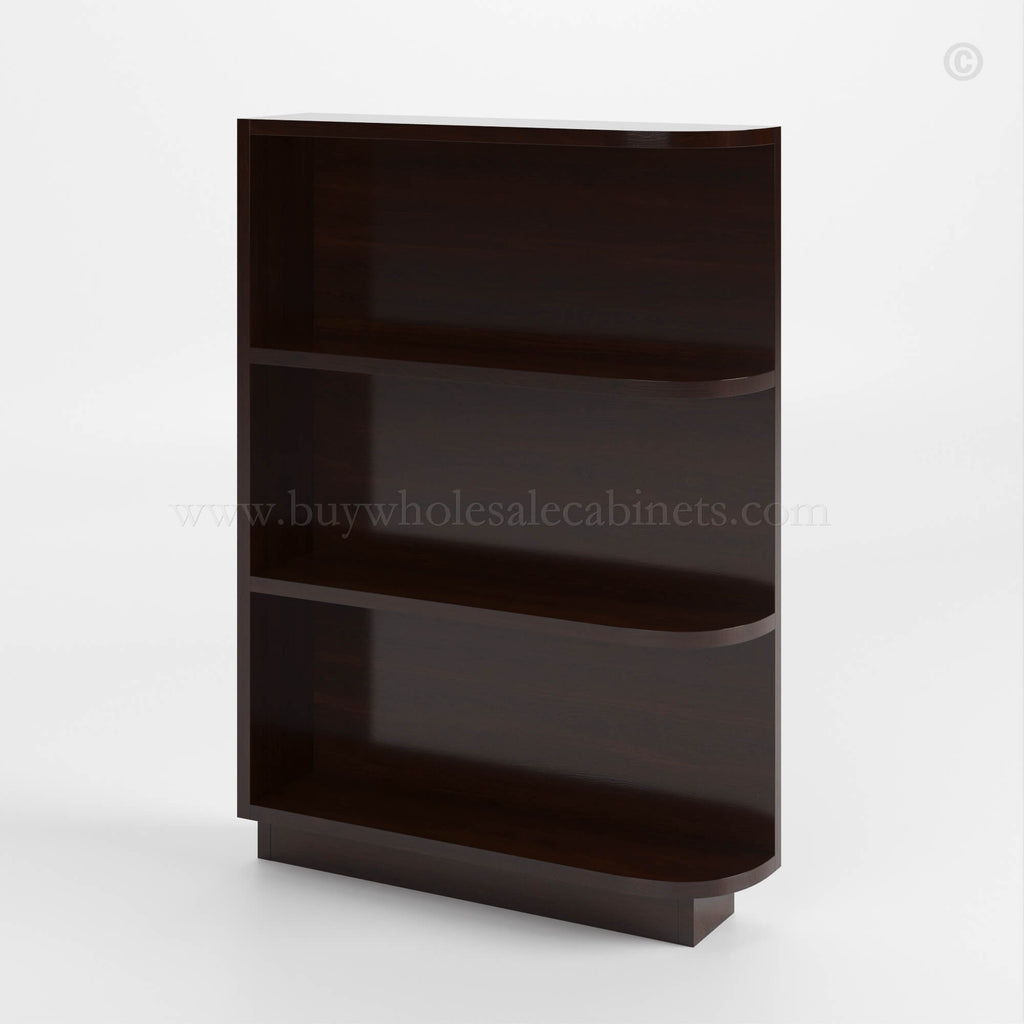 Shaker Espresso Base End Shelf (Reversible)