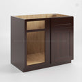 Shaker Espresso Blind Corner Base Cabinet (L/R interchangeable)