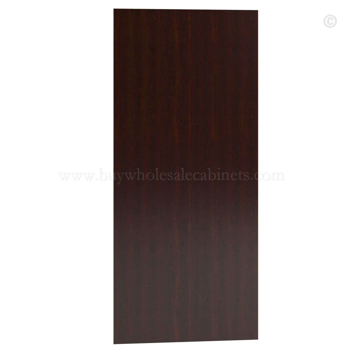 Shaker Espresso Finished Plywood Island Panel