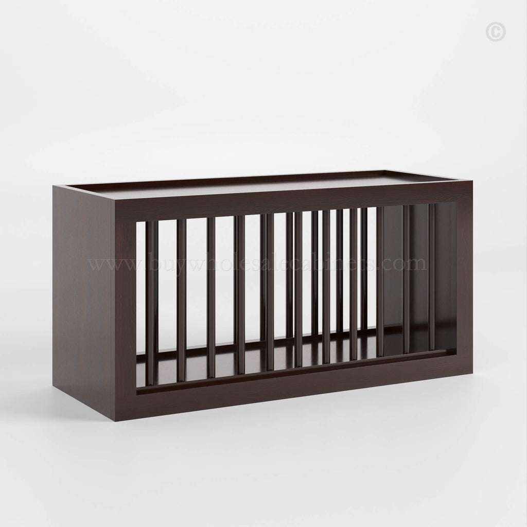 Shaker Espresso Plate Rack