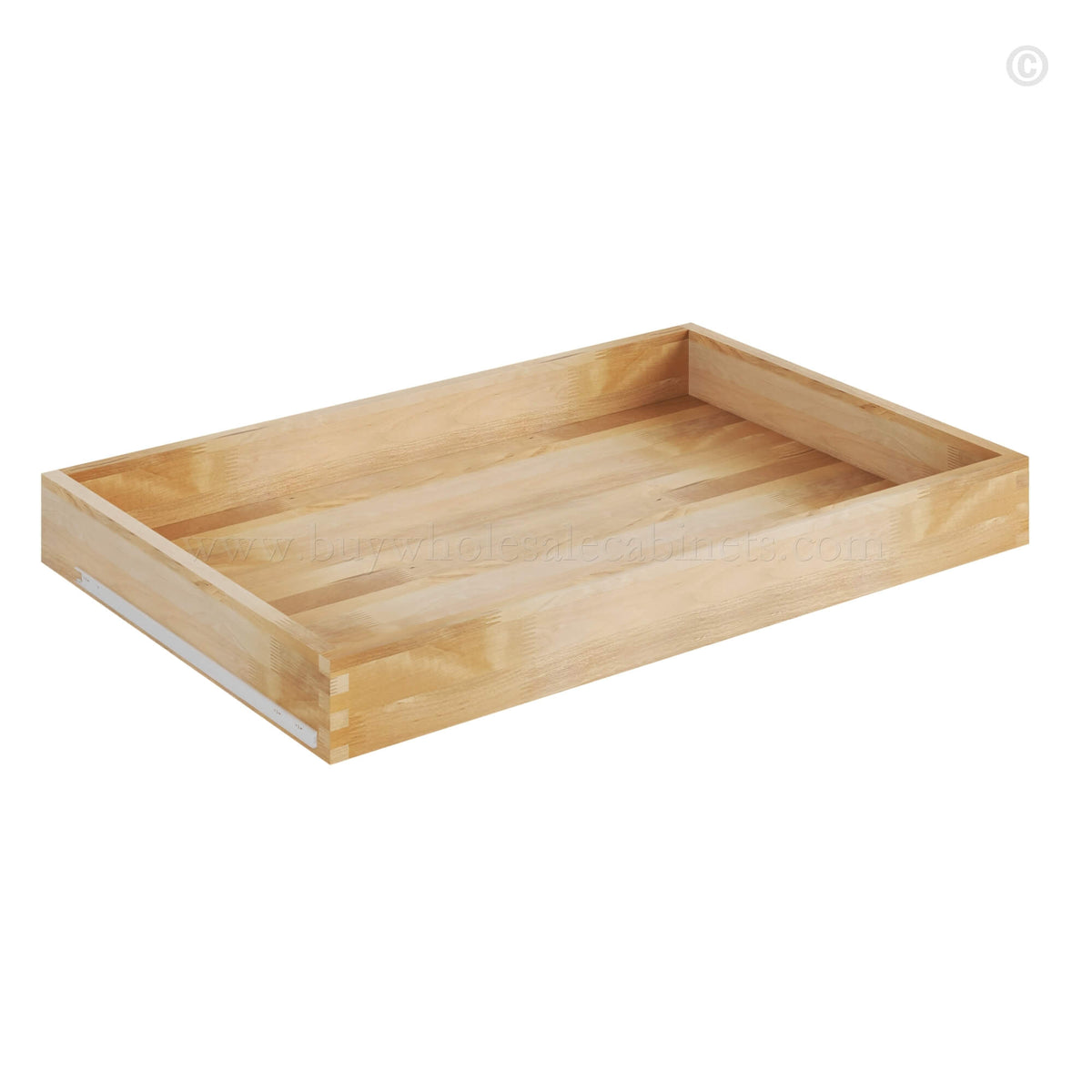 Black Shaker Roll Out Tray